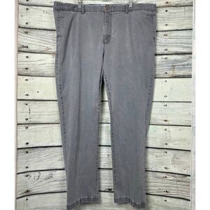Tommy Bahama Mens Faded Gray Chino Pants 48x34